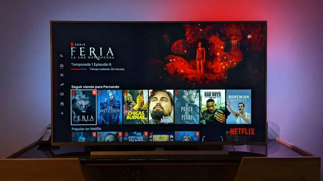 Netflix menú