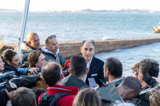 2024 09 Ignacio Galan presidente de Iberdrola en Saint Brieuc Merca2.es