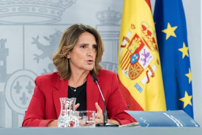 Teresa Ribera, titular del MITECO