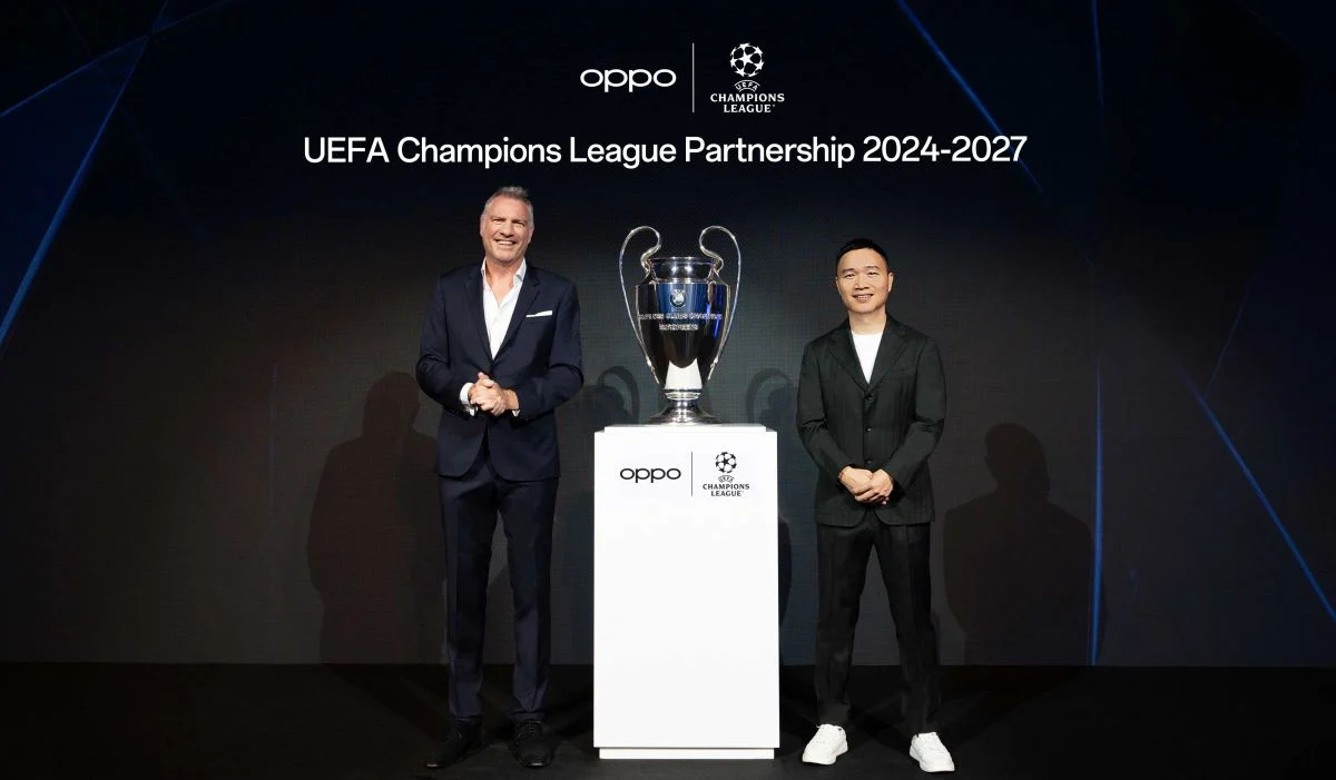 OPPO renueva su alianza con la UEFA para las próximas tres temporadas