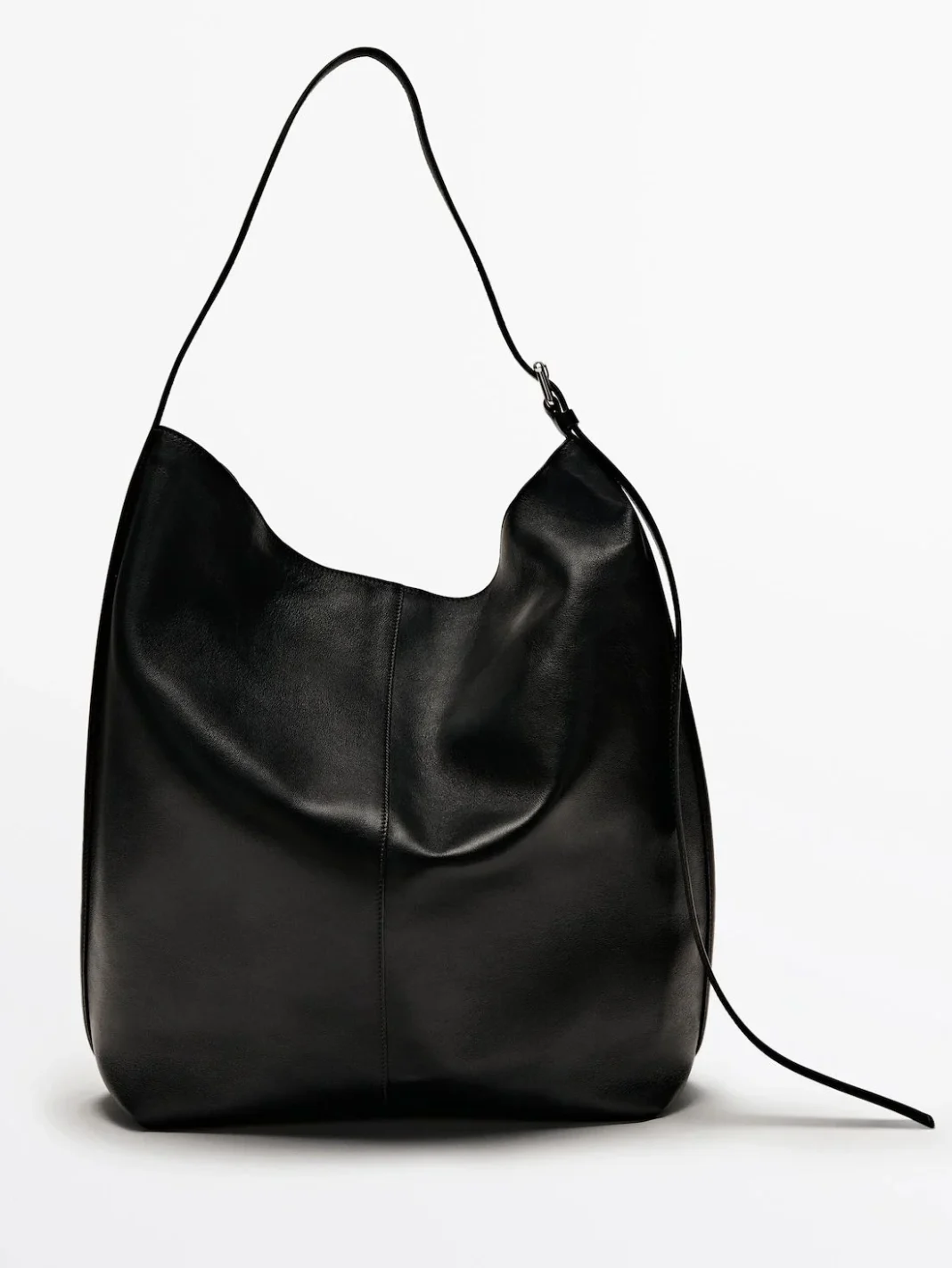 Bolso largo piel napa