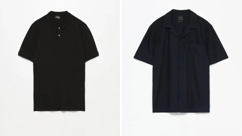 Camisas y playeras básicas de Zara