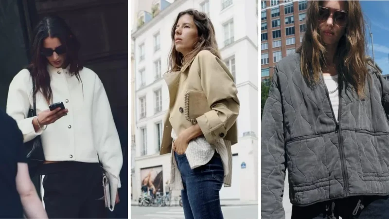 Como combinar estas chaquetas de Zara