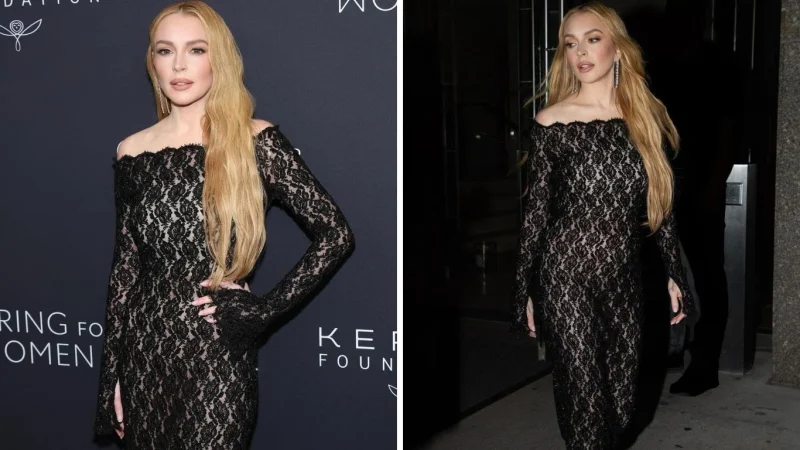 El Look de Lindsay Lohan como el de Rosalía