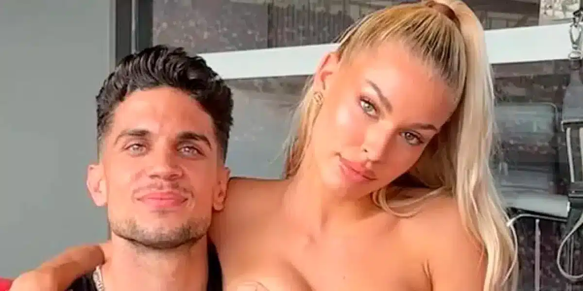 Jessica Goicoechea y Marc Bartra