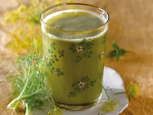 Beneficios del jugo curativo de hinojo y jengibre