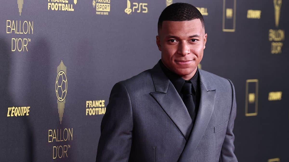 kyian mbappe en la gala del balon de oro Merca2.es