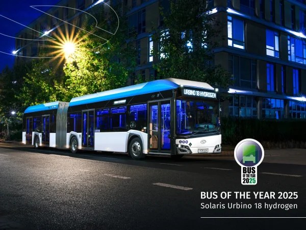 Bus of the Year Solaris Urbino 18 hydrogen Merca2.es