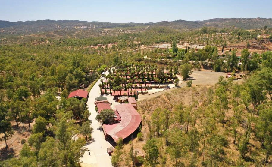 Parece un rancho de Texas, pero es un castillo en Sevilla: descubre su reserva de animales