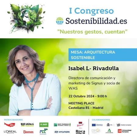 ISABEL L.RIvadulla Directora de comunicacion y marketing de Signus y socia de WAS Motor16