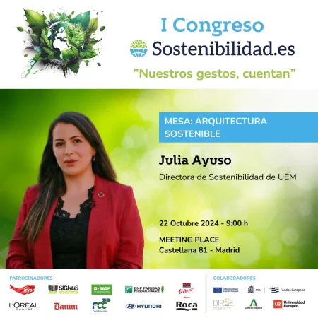 Julia Ayuso. directora de sostenibilidad de UEM Motor16