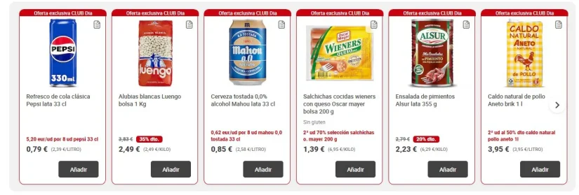 Ofertas exclusivas Dia tarjeta fidelizacion Merca2.es