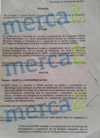 Primera pagina contrato Fersa Audax y BWP Merca2.es