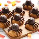 Triunfa este Halloween con estas galletas cookies de arañas muy sencillas de hacer