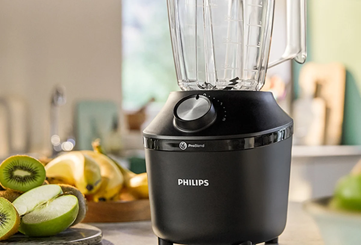 Prepara todo tipo de bebidas con la licuadora y máquina de batidos con 450 W de Philips en Amazon