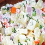 Receta fácil de ensalada blanca navideña, el acompañamiento perfecto para tus fiestas