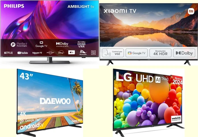 Amazon: 10 televisores que arrasan en ventas por el Black Friday