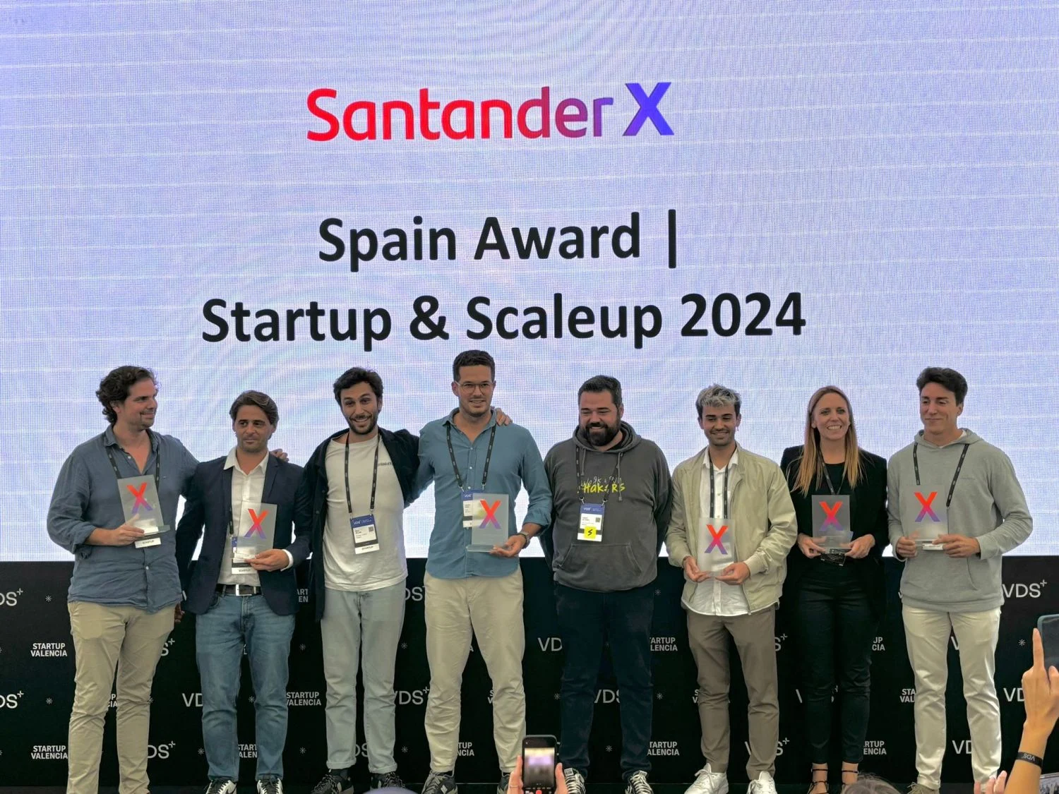 ganadores Santander X Spain Award 2024 Merca2.es