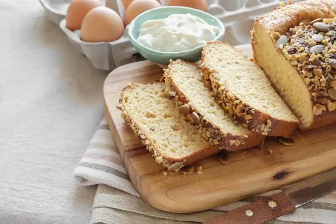 Preparación del pan sin gluten 