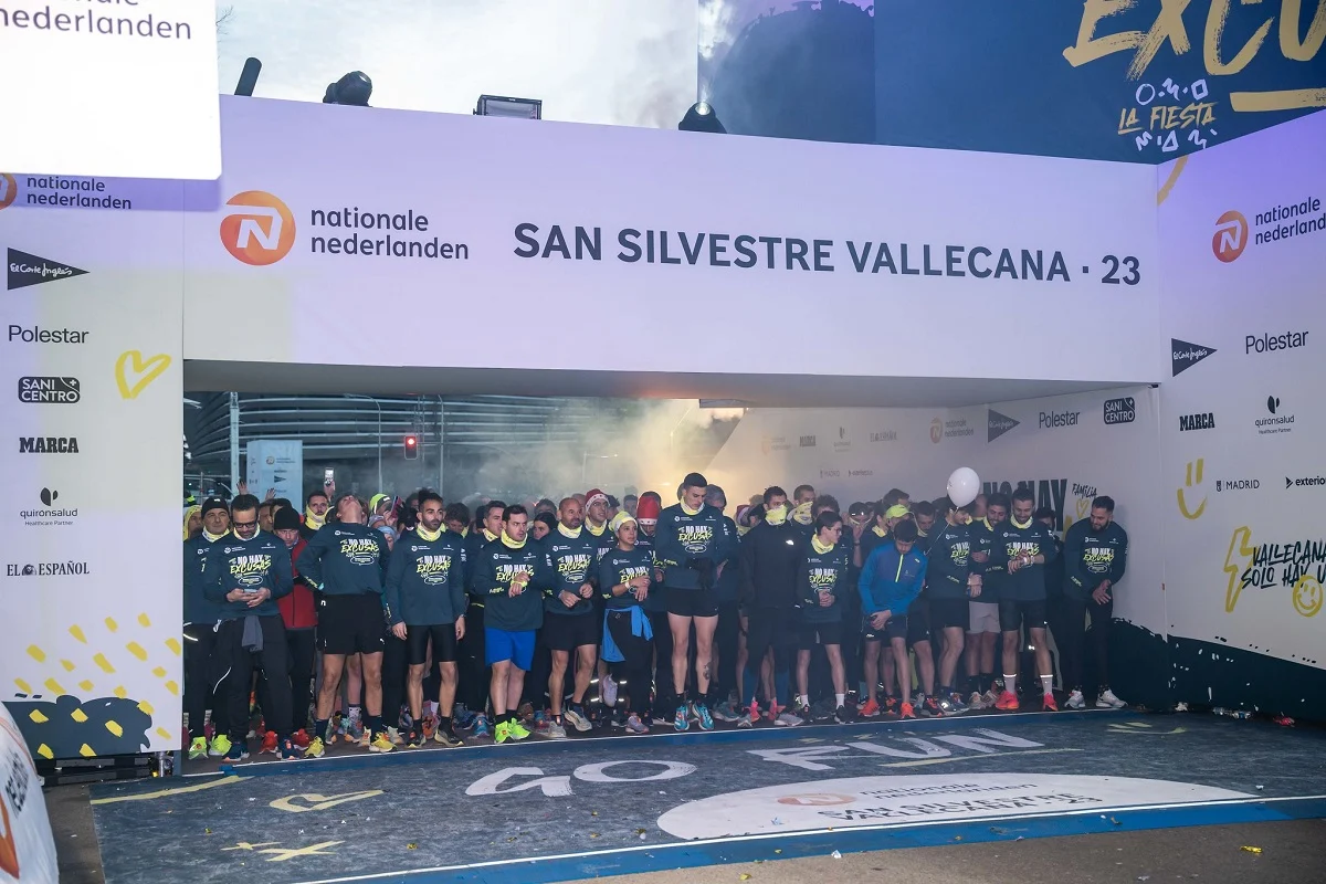 Quir Nsalud Despide El Promoviendo La Salud En La Nationale Nederlanden San Silvestre Vallecana