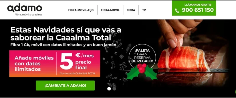 Adamo, Vodafone, Avanza o Microsoft: el marketing ibérico del jamón con chorreras