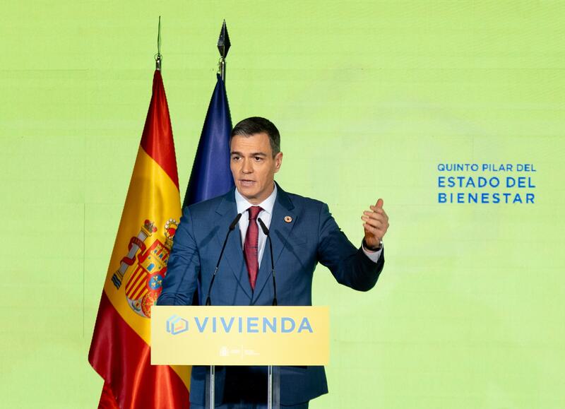 Sánchez anuncia exención total del IRPF para propietarios que alquilen vivienda Según el índice de referencia