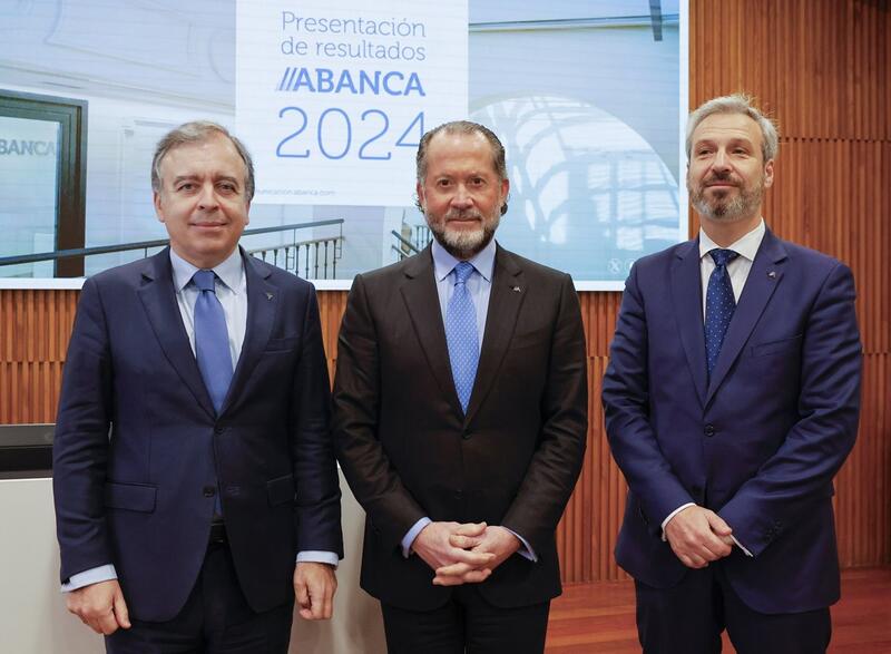 Abanca alcanza un récord histórico de beneficios: 1.203 millones en 2024, un aumento cercano al 70% gracias a Eurobic