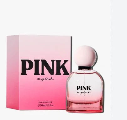 Colonia de Pink bajo la ensena de Victorias Secret Merca2.es