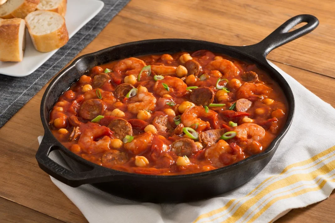 Enfréntate al frío con este plato de cuchara muy sencillo de hacer: Garbanzos con chorizo