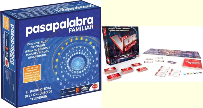 Amazon juegos de mesa programas de televisión Pasapalabra La Voz