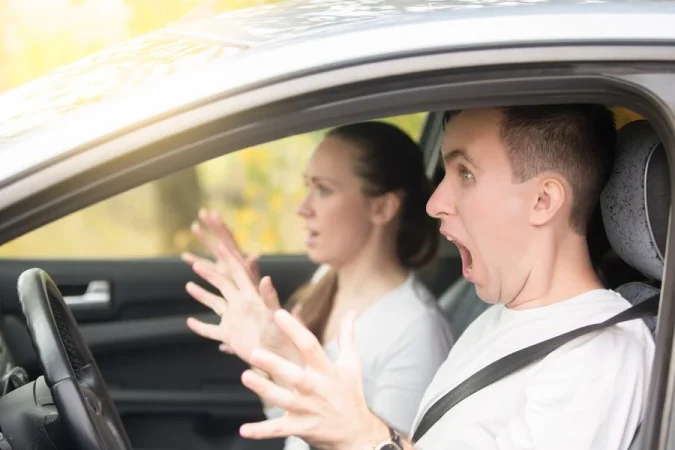 Mantener la calma durante el control de transito es importante