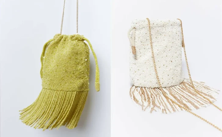 Bolso de fiesta de Sfera, ideal para un look de invitada 