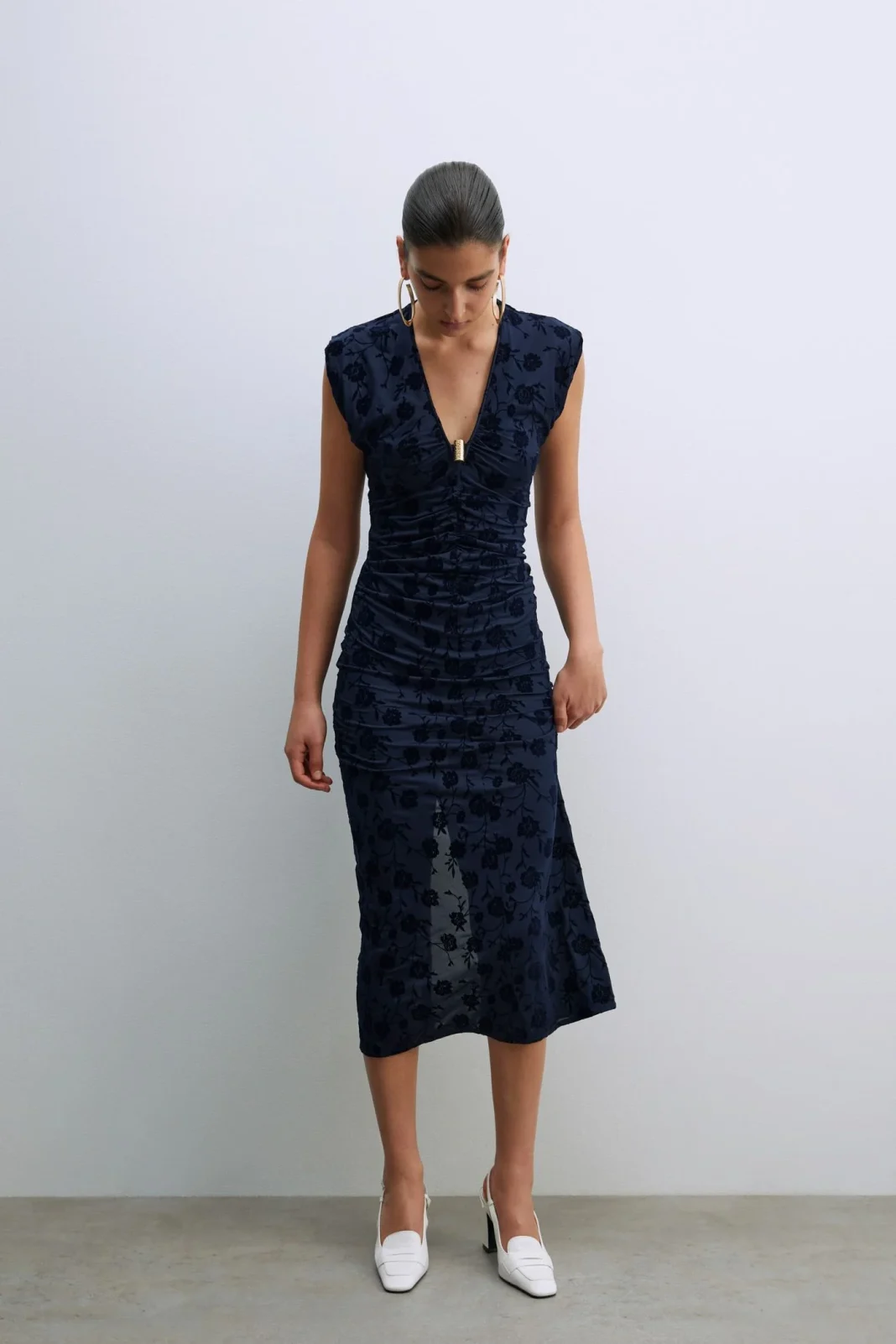 Vestido jacquard