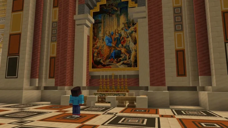 Microsoft se gana el cielo al enseñar San Pedro del Vaticano jugando con un Minecraft asistido por IA