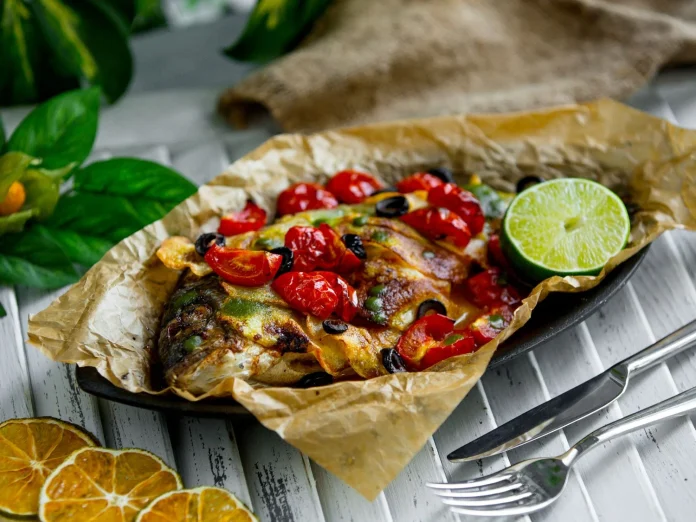 pescado al papillote